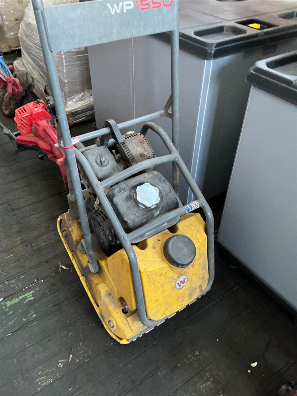 Wacker Vibrating Plate -Model  WP1550 -Honda Motor - Sold As Is