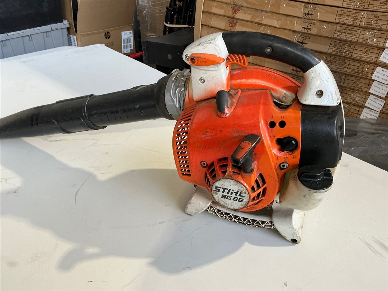 STIHL PetrolGarden  Blower Model BG 86 Not Tested Sold As Is-