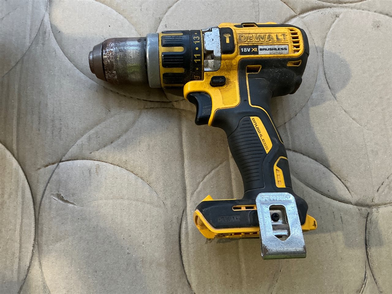 Dewalt Cordless 18 V Driil - Tested - Appears to Function - No Battery