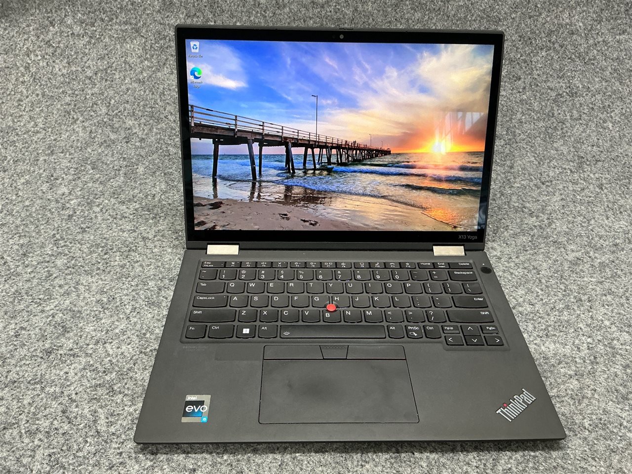 LENOVO 21AW0026AU ThinkPad X13 Yoga Gen 3 - Intel Core i5-1235U, 16 GB RAM, 512GB NVMe SSD with Adapter