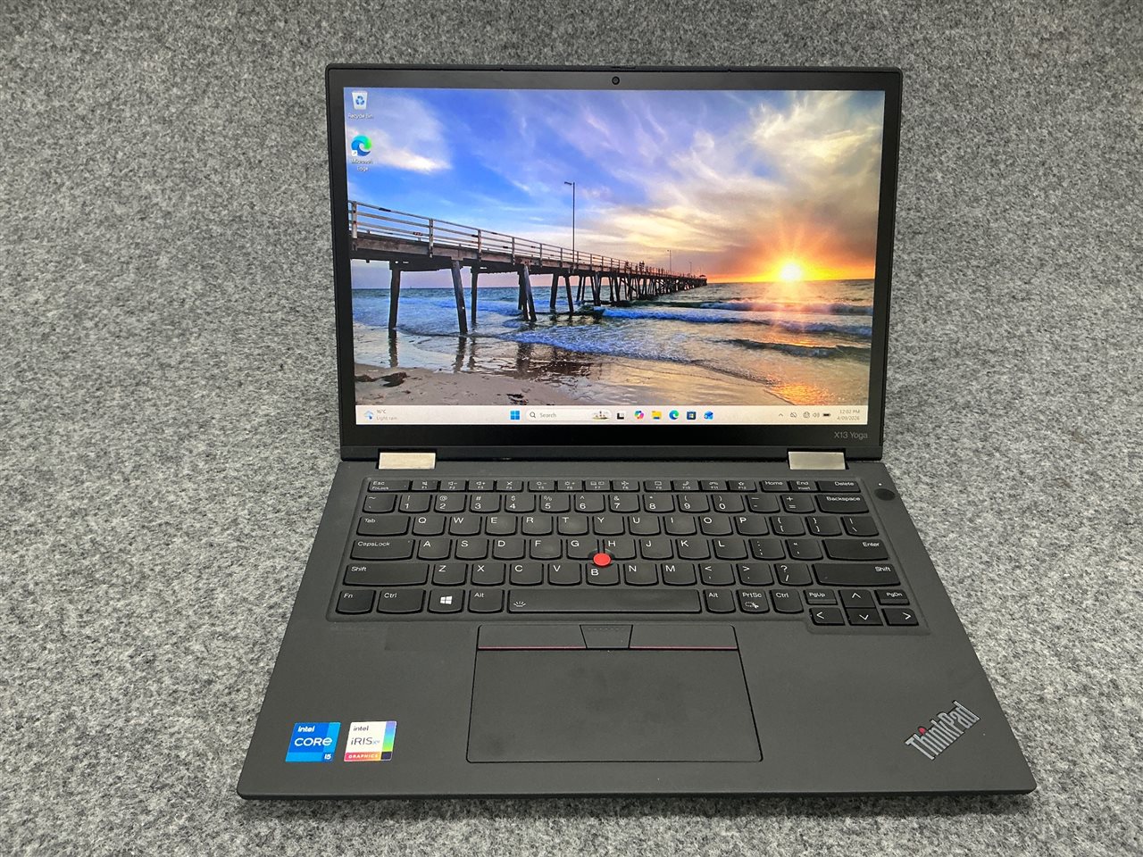 LENOVO 20W9S1KC00 ThinkPad X13 Yoga Gen 2 - Intel Core i5-1135G7, 8 GB RAM, 256GB NVMe SSD with Adapter