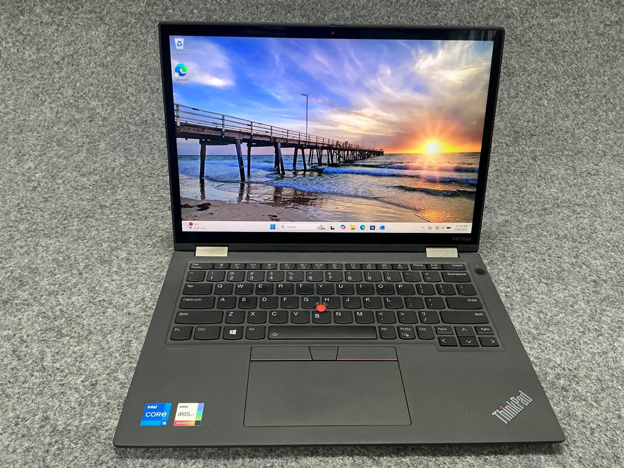 LENOVO 20W8001XAU ThinkPad X13 Yoga Gen 2 - Intel Core i5-1135G7, 8 GB RAM, 256GB NVMe SSD with Adapter