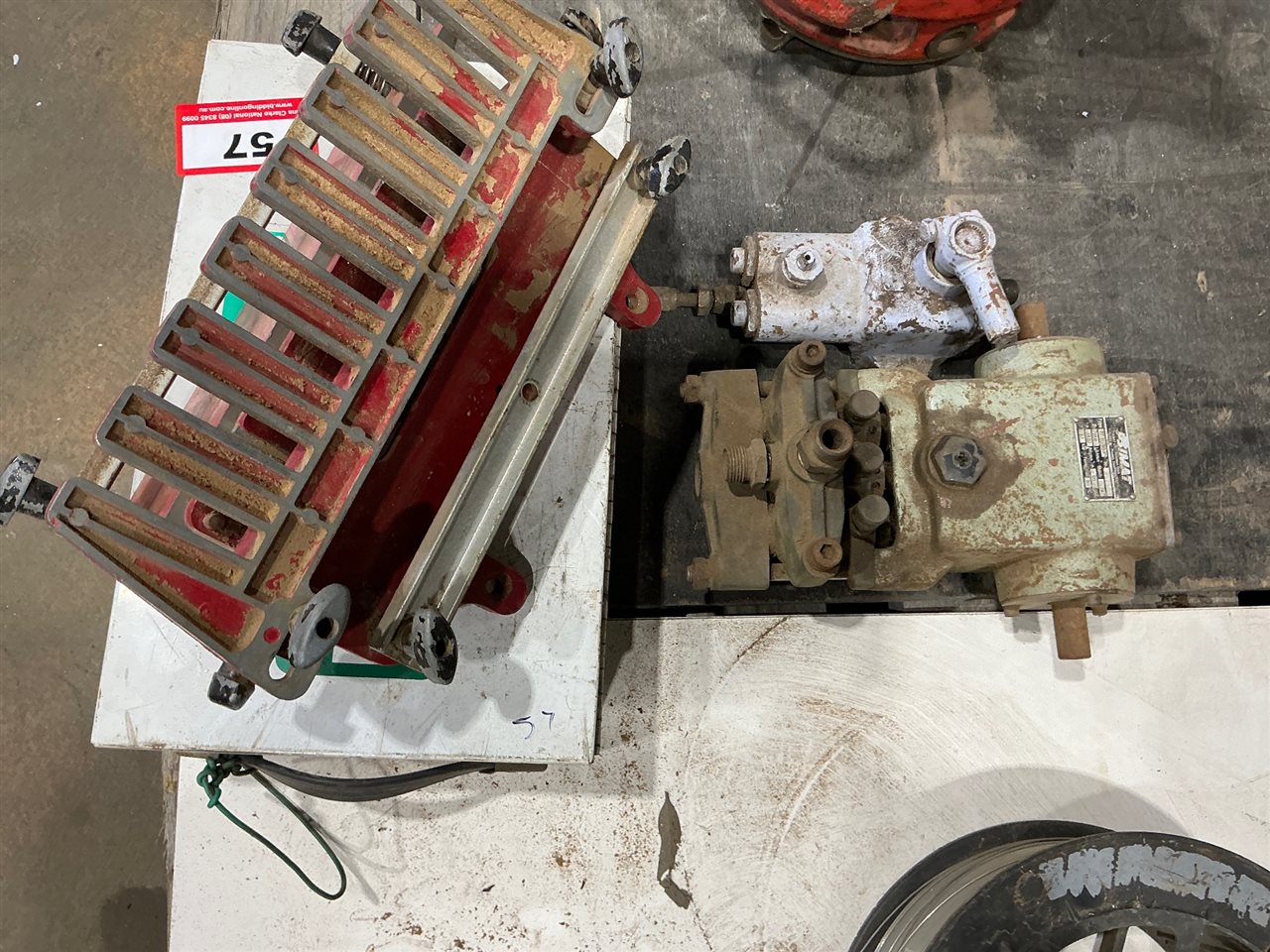 First Aid Box, Dovetail Joiner Jig, Small Gearbox and Switch (Located At Wingfield)