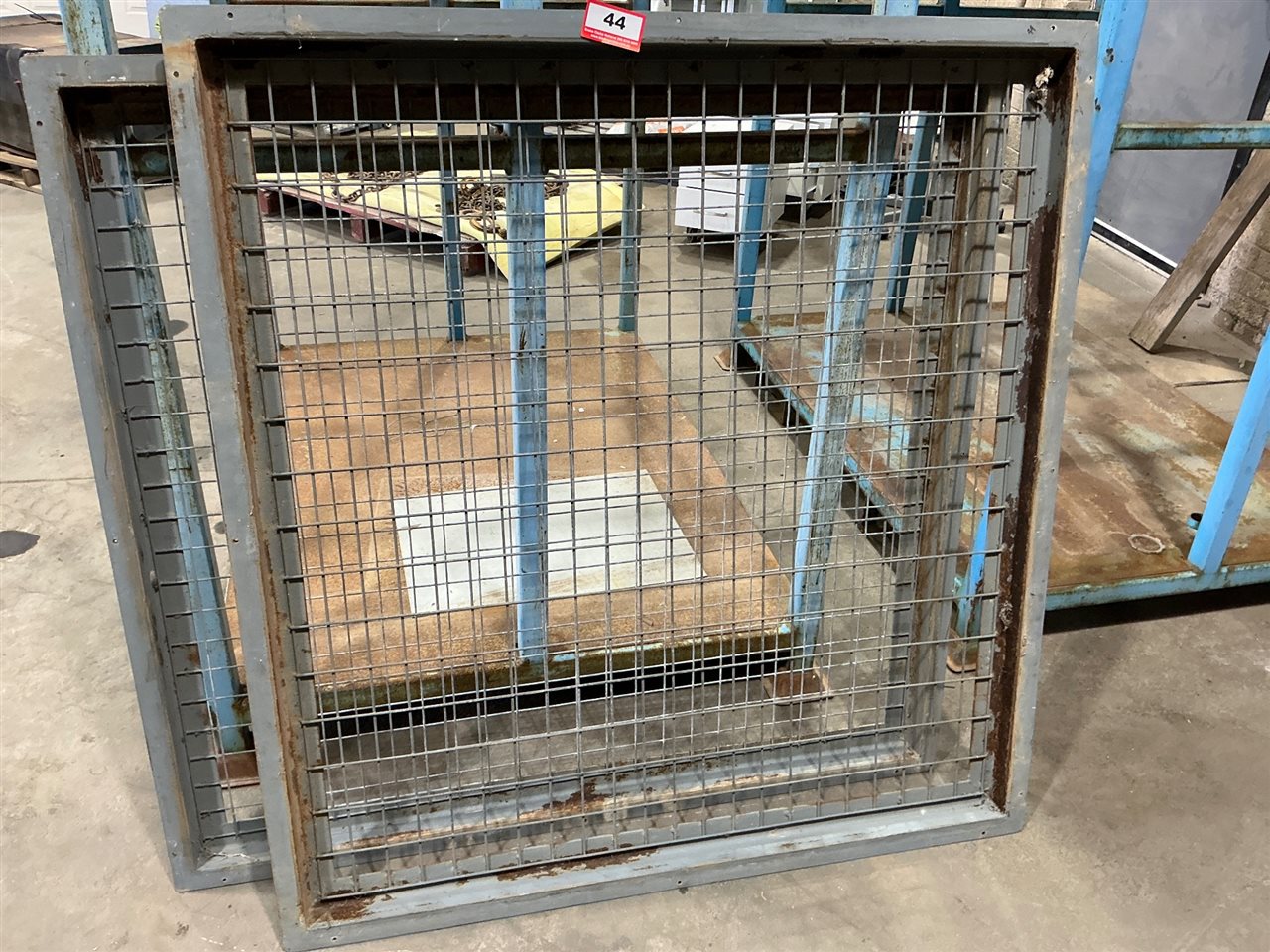 Atco Type Mesh Security Window Covers x 2, 1220mm x 1300mm x 50mm (Located At Wingfield)