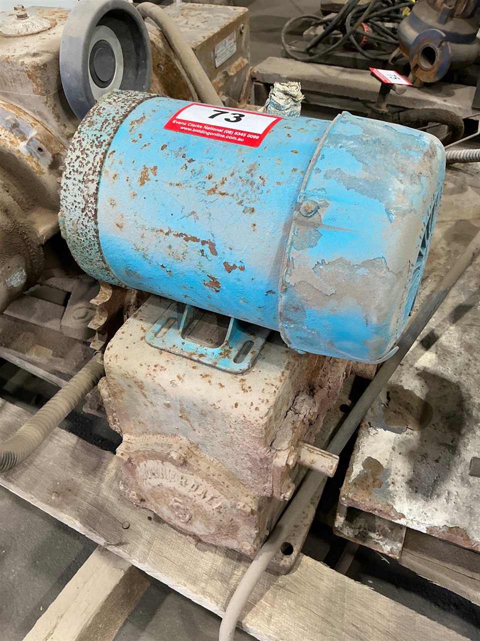 Motor and Gearbox (Located At Wingfield)