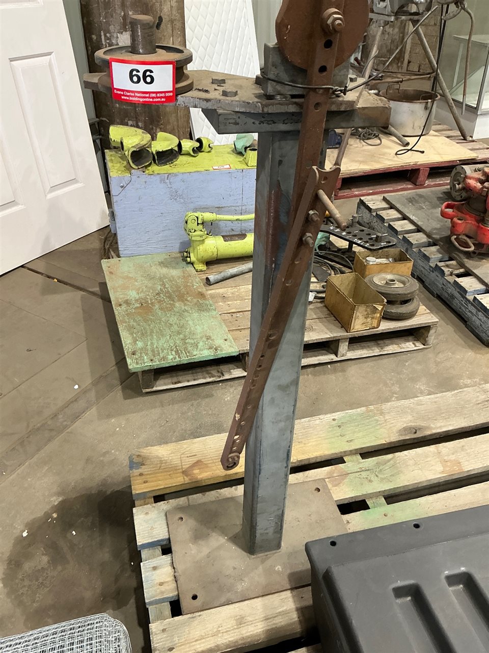 Tube Bender On Stand (Located At Wingfield)
