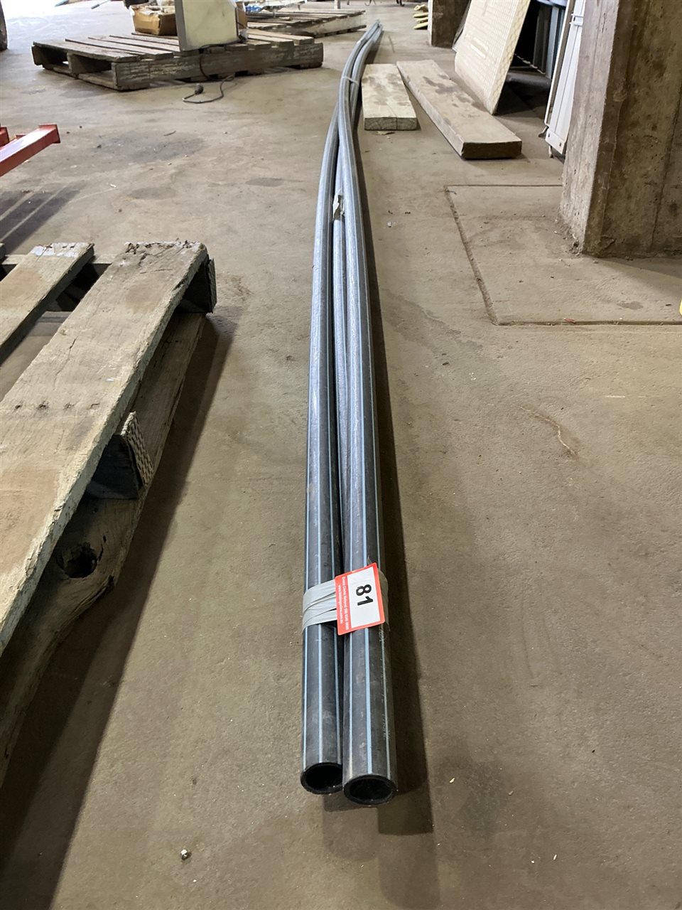 Vinidex Pipe x 3, 40mm Dia, 6000mm Long (Located at Wingfield)