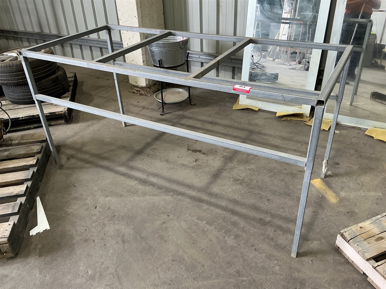 RHS Bench Frame 1800mm W x 800mm D x 900mm H (Located At Wingfield)