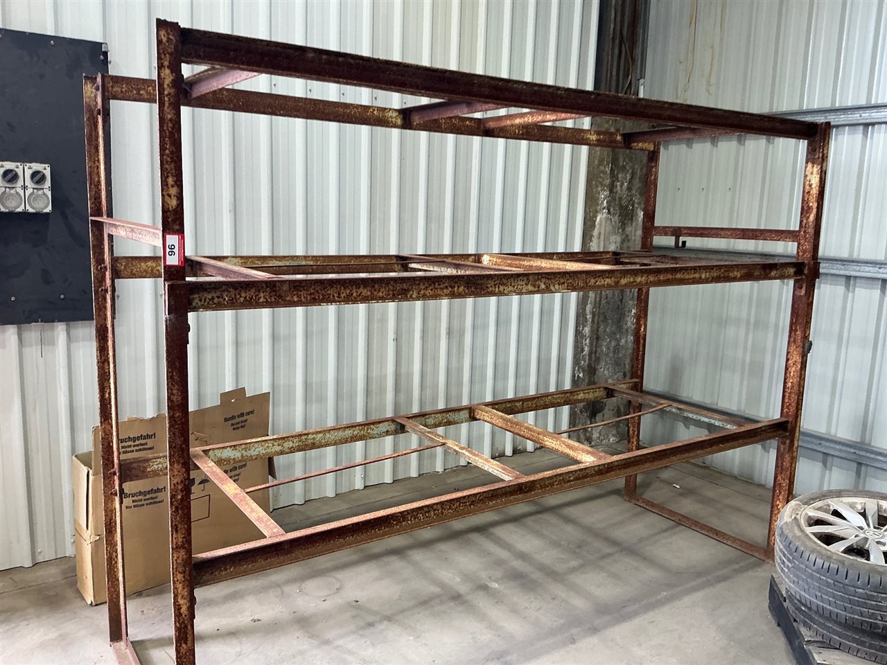 Steel Rack 2800mm W x 900mm D x 2330mm H (Located At Wingfield)