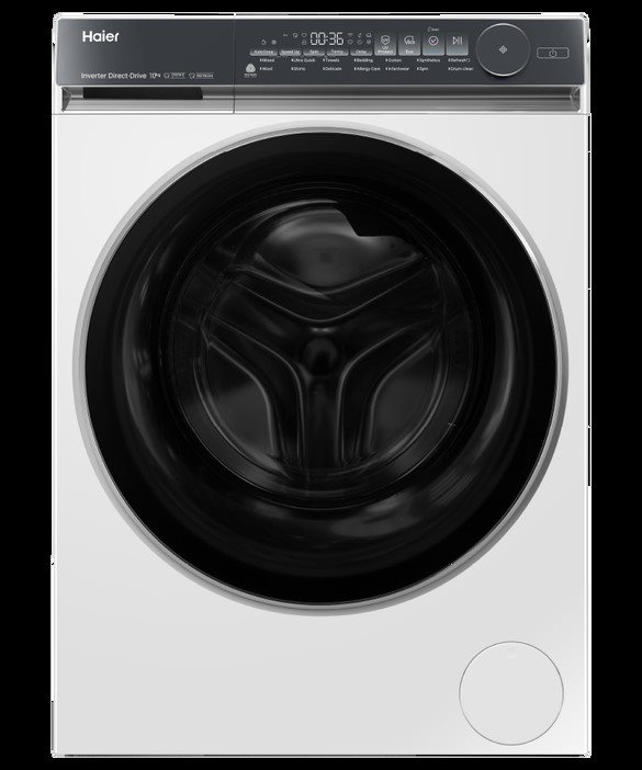 Haier 10kg 500 Series Front Loader Washing Machine, White, Model Number: HWF10NW1 - RRP $999