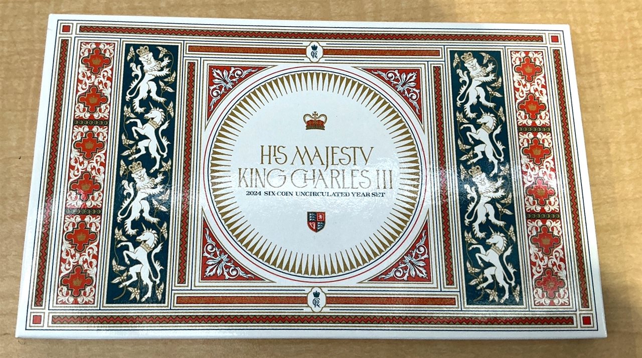 2024 His Majesty King Charles III Six-Coin Uncirculated Year Set