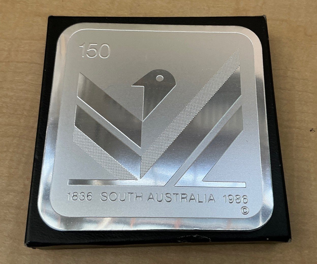 Set of Six Souvenir Coasters From South Australia's Jubilee 150 Celebrations In 1986
