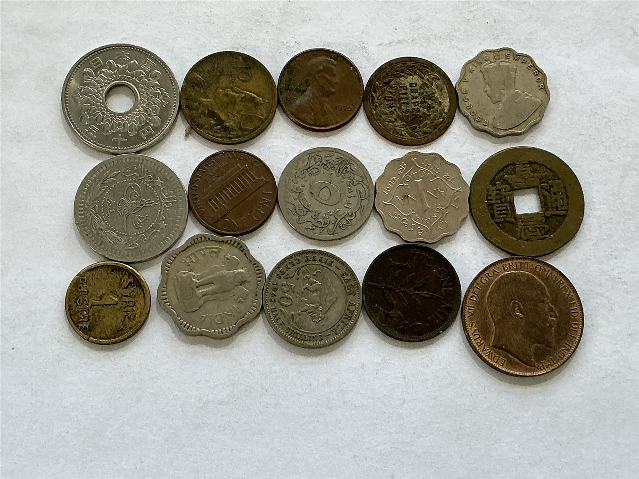 World  Coins - Quantity of 15