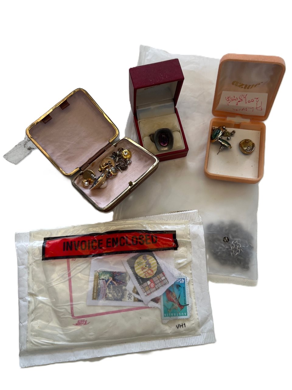 Costume Jewellery & Stamps