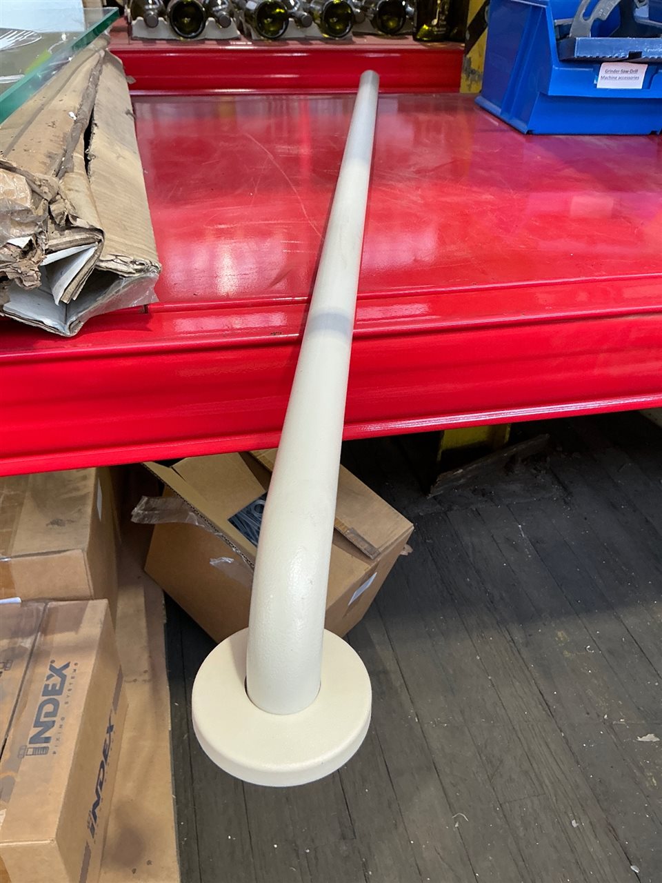 Alum.Grab Handrail -Cream Colour  1200 mm - Sold Per Each