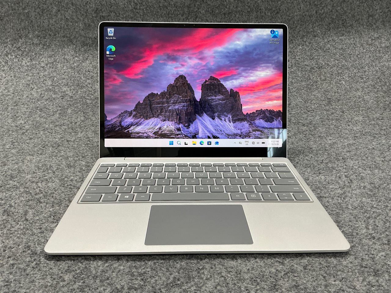 Microsoft Corporation Surface Laptop Go Intel Core i5-1035G1 CPU, 16 GB RAM, 256GB NVMe SSD with Adapter