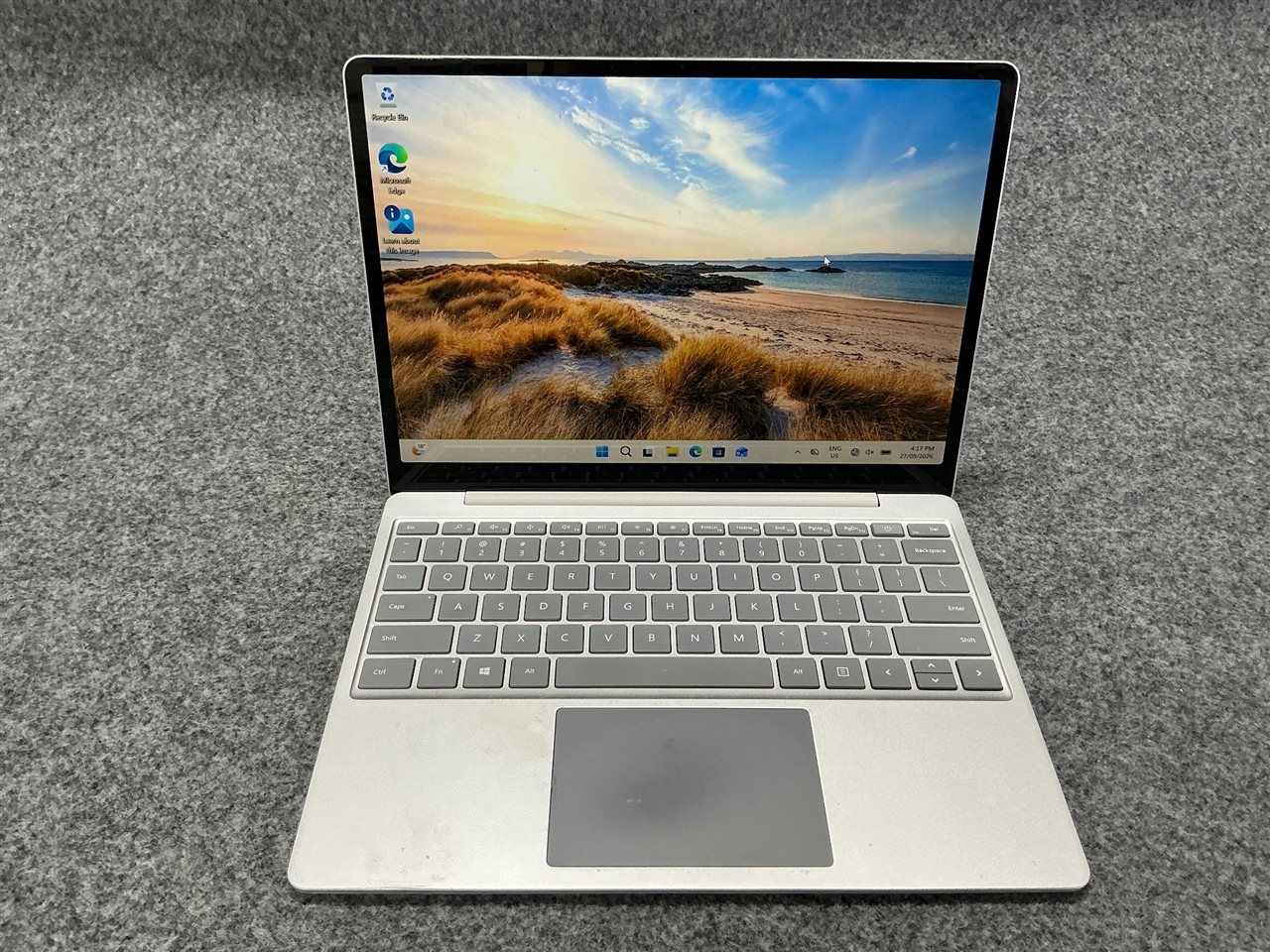 Microsoft Corporation Surface Laptop Go - Intel Core i5-1035G1 CPU, 16 GB RAM, 256GB NVMe SSD with Adapter