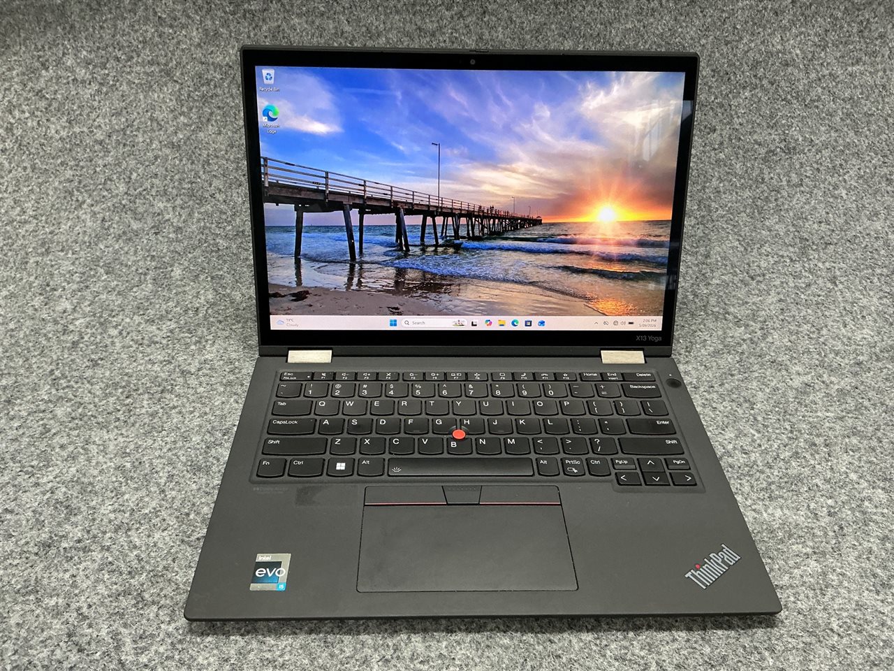 LENOVO 21AW0026AU ThinkPad X13 Yoga Gen 3 - Intel Core i5-1235U, 16 GB RAM, 512GB NVMe SSD with Adapter