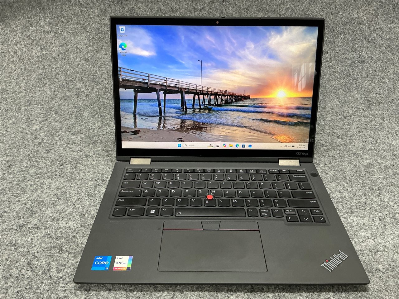 LENOVO 20W8001XAU ThinkPad X13 Yoga Gen 2 - Intel Core i5-1135G7, 8 GB RAM, 256GB NVMe SSD with Adapter