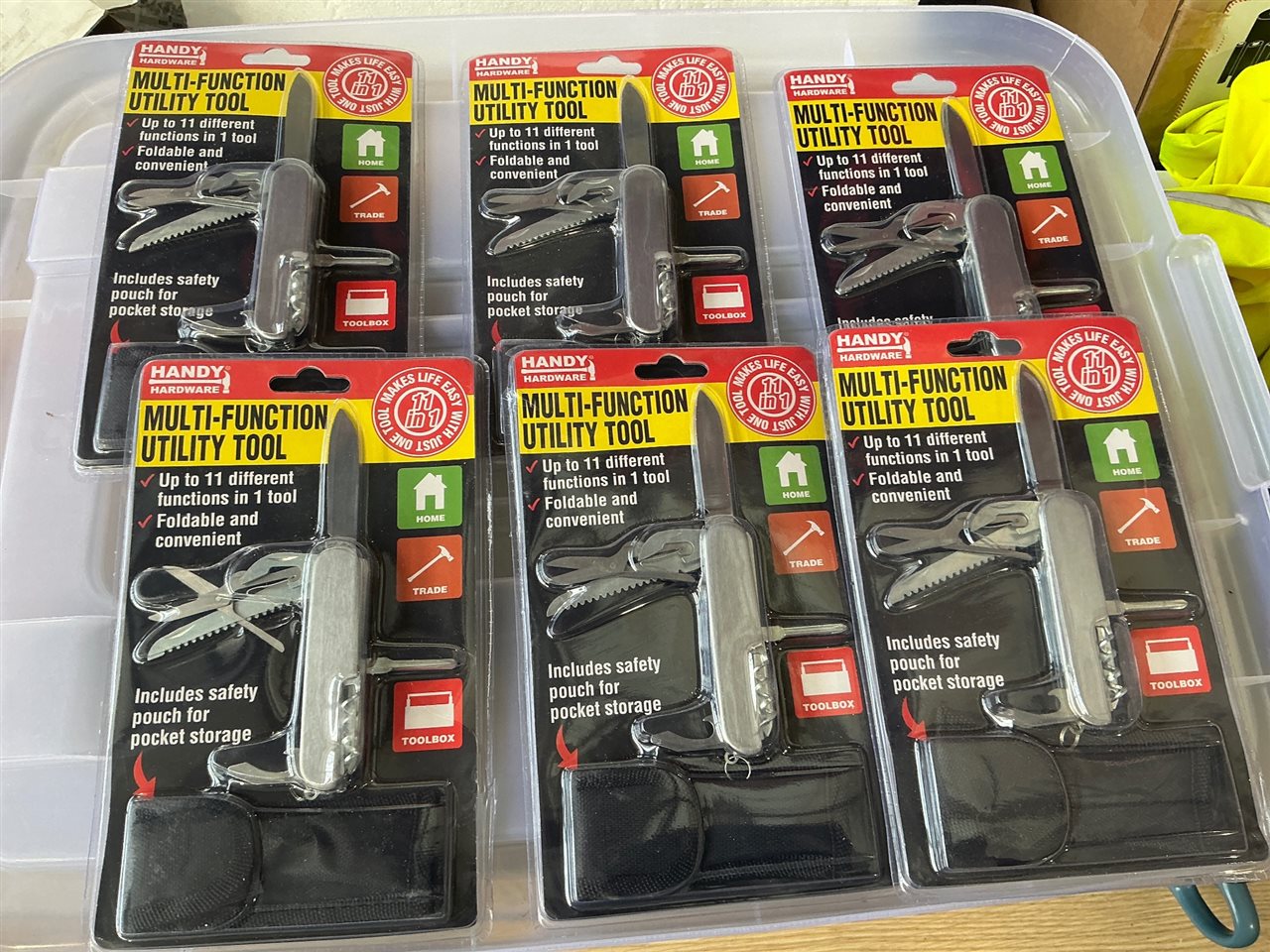 Multifunction Utility Tool - Quantity of  6