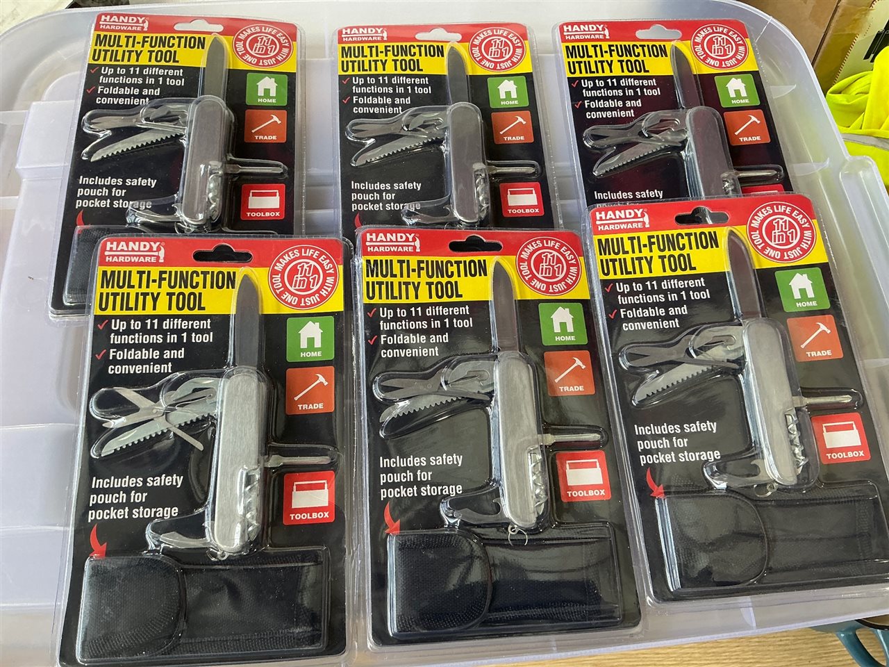 Multifunction Utility Tool - Quantity of  6