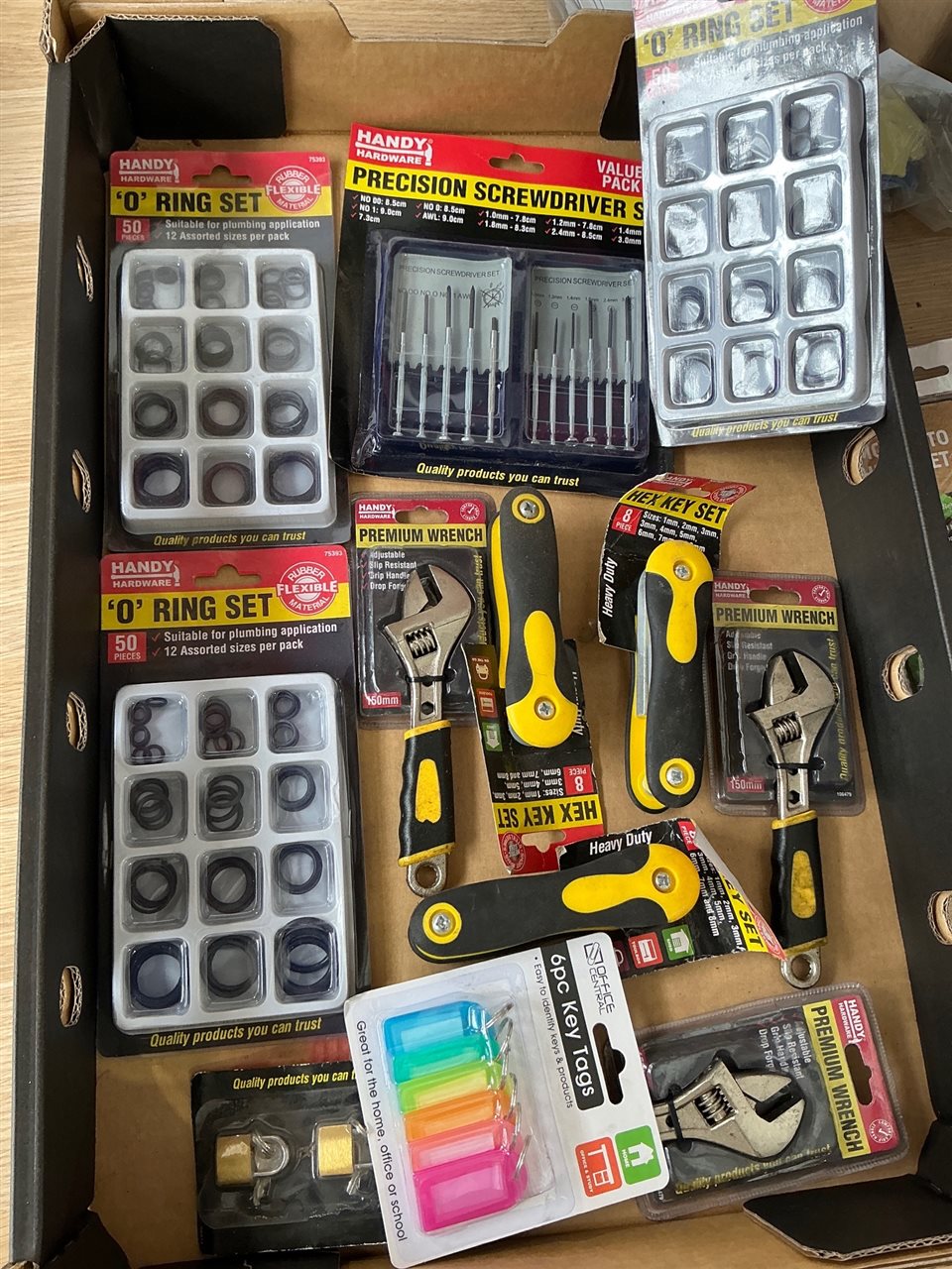 Hex Keys , Adjustable Wrenches , O-ring Sets