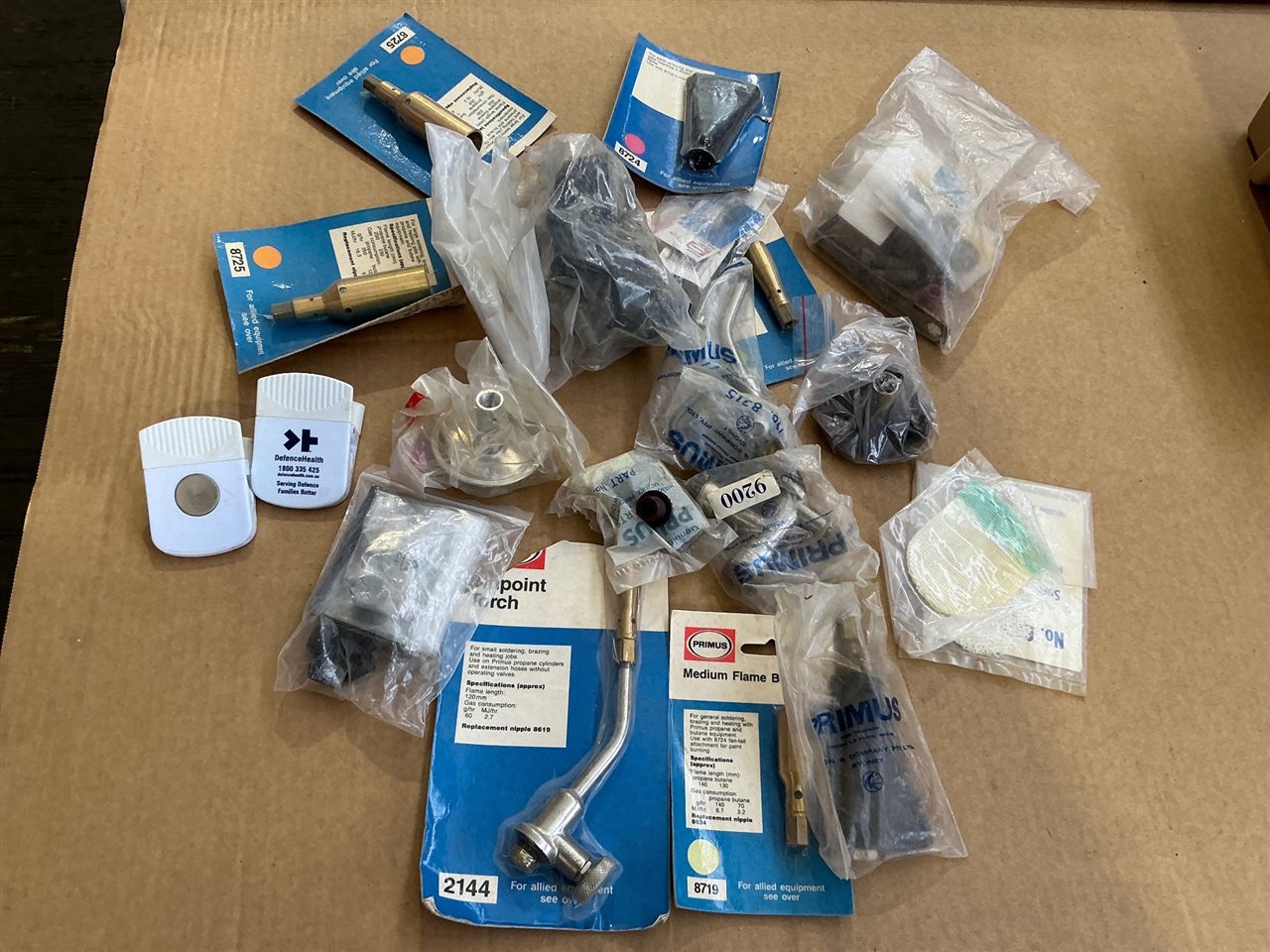 Quantity of Primus Gas Fittings
