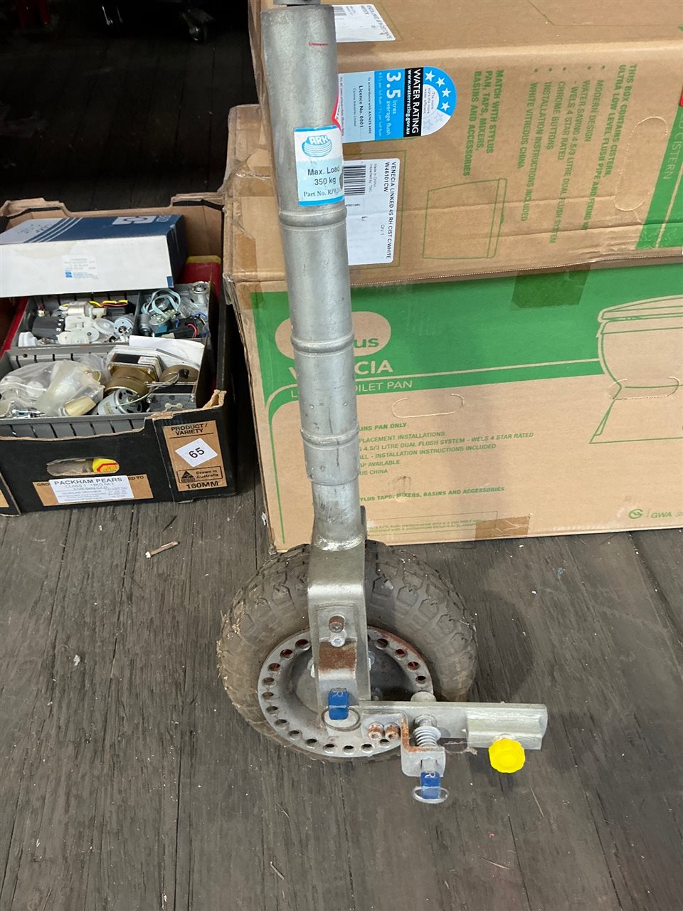 Jockey Wheel -350 kg Rated