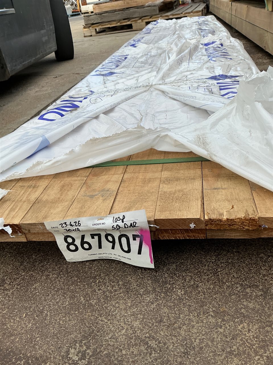 70 x 19, LOSP Treated Pine, DAR, 20 pcs @ 3.6 M, 72 Lin Metres Total Pk 867907