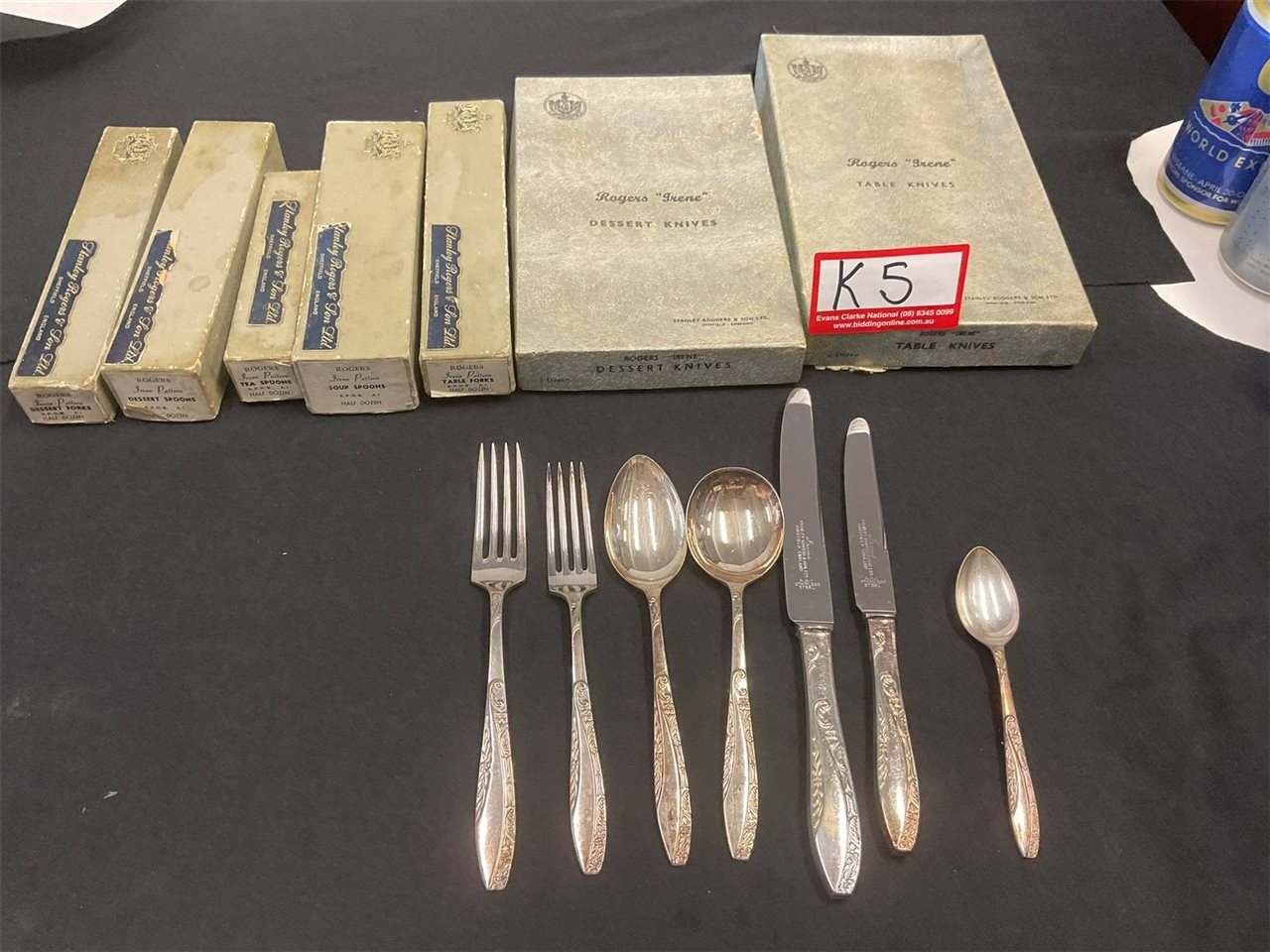 Stanley Rogers Irene Cutlery Set For 6 People, 7 Pieces Each