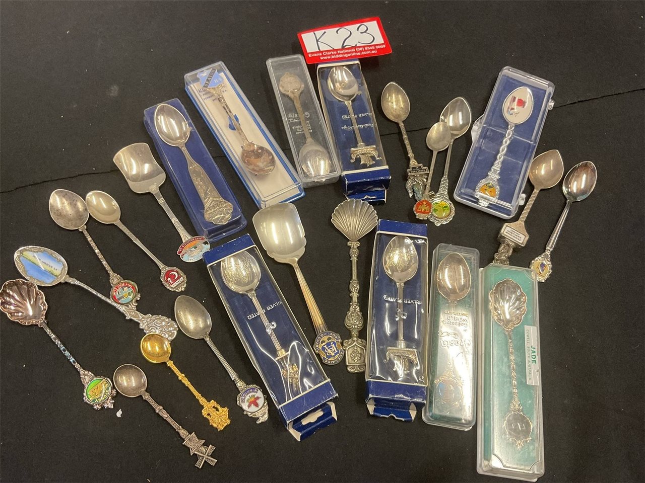 Silver Plated Teaspoons From All Over The Place