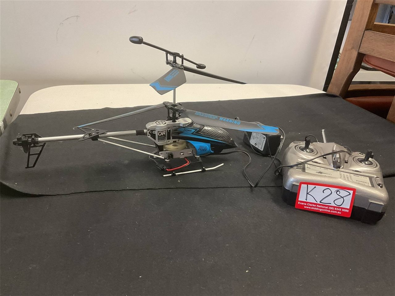 Torukarokto 3.5 CH R/C Helicopter With Gyro, Not Tested "Sold As Is"