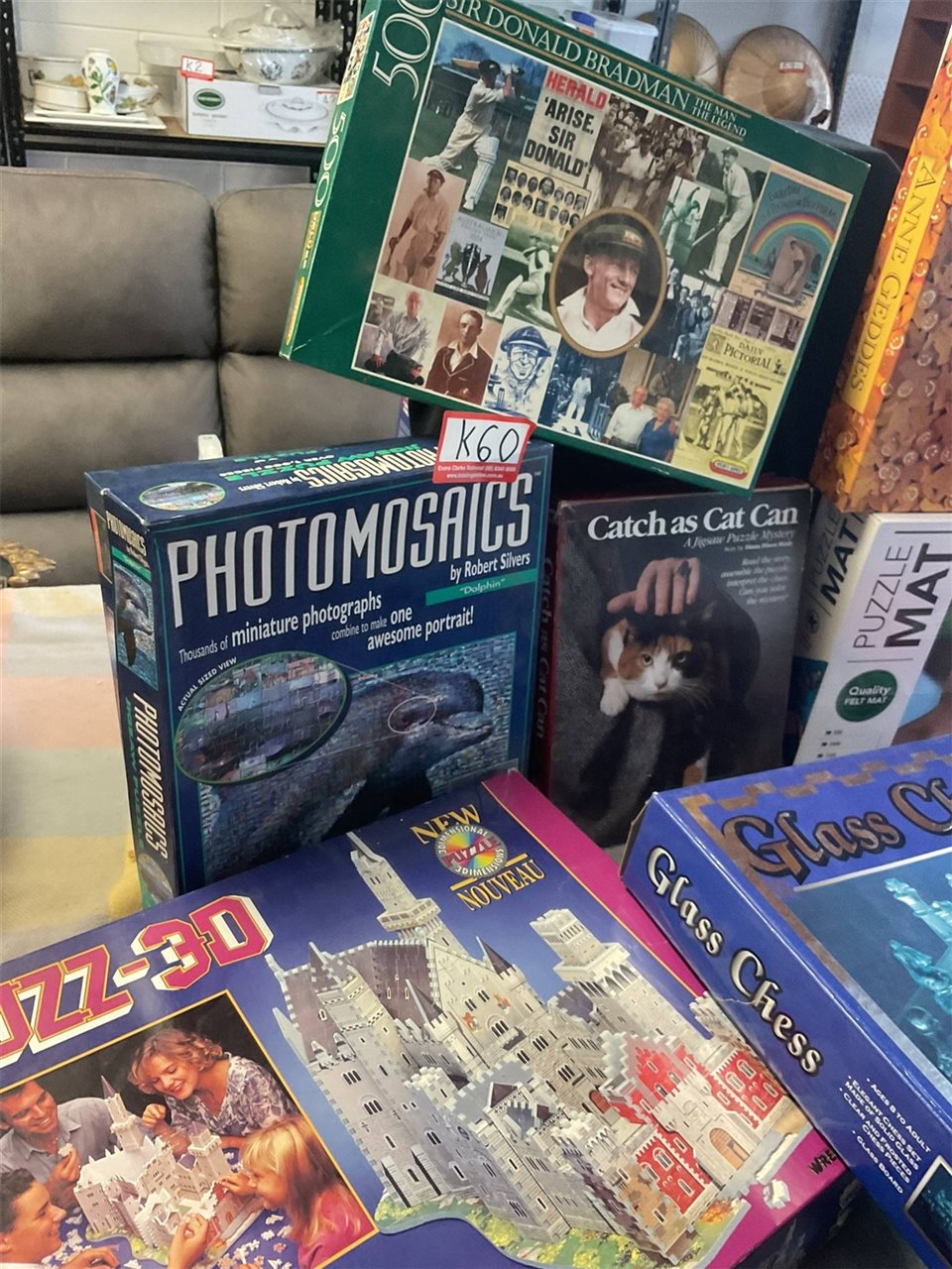 Games, Puzzles, Puzzle Mat Etc