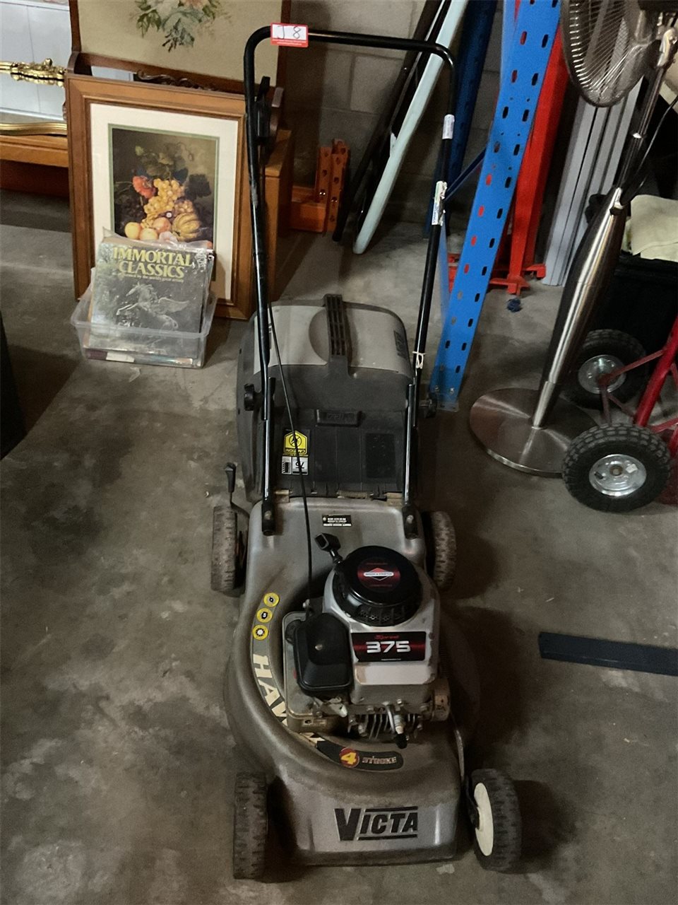 Citation 4 Stroke Lawnmower And Catcher, Untested, "Sold As Is"
