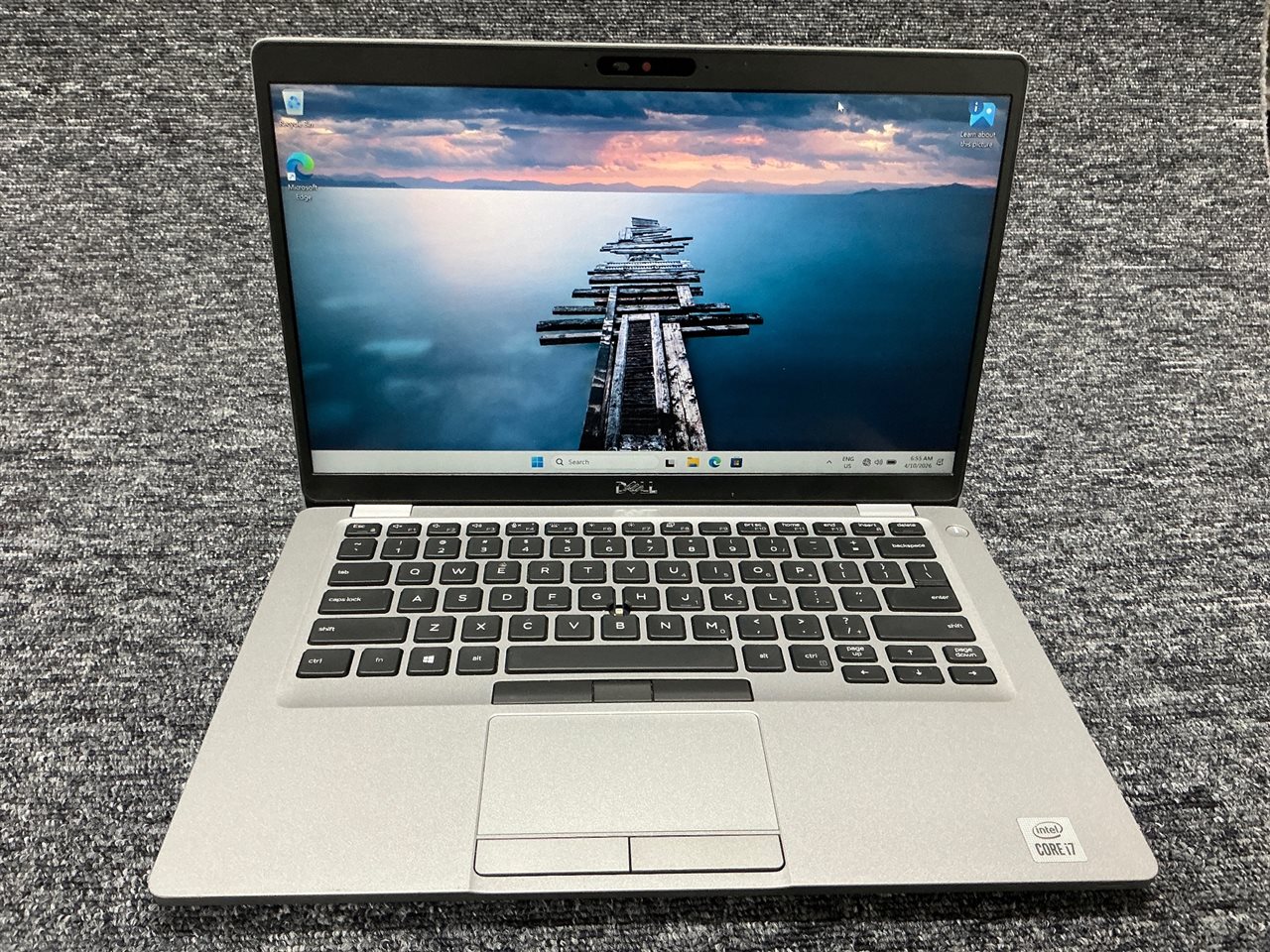 Dell Latitude 5411 - Intel Core i7-10850H CPU, 16 GB RAM, 256GB NVMe SSD with Adapter