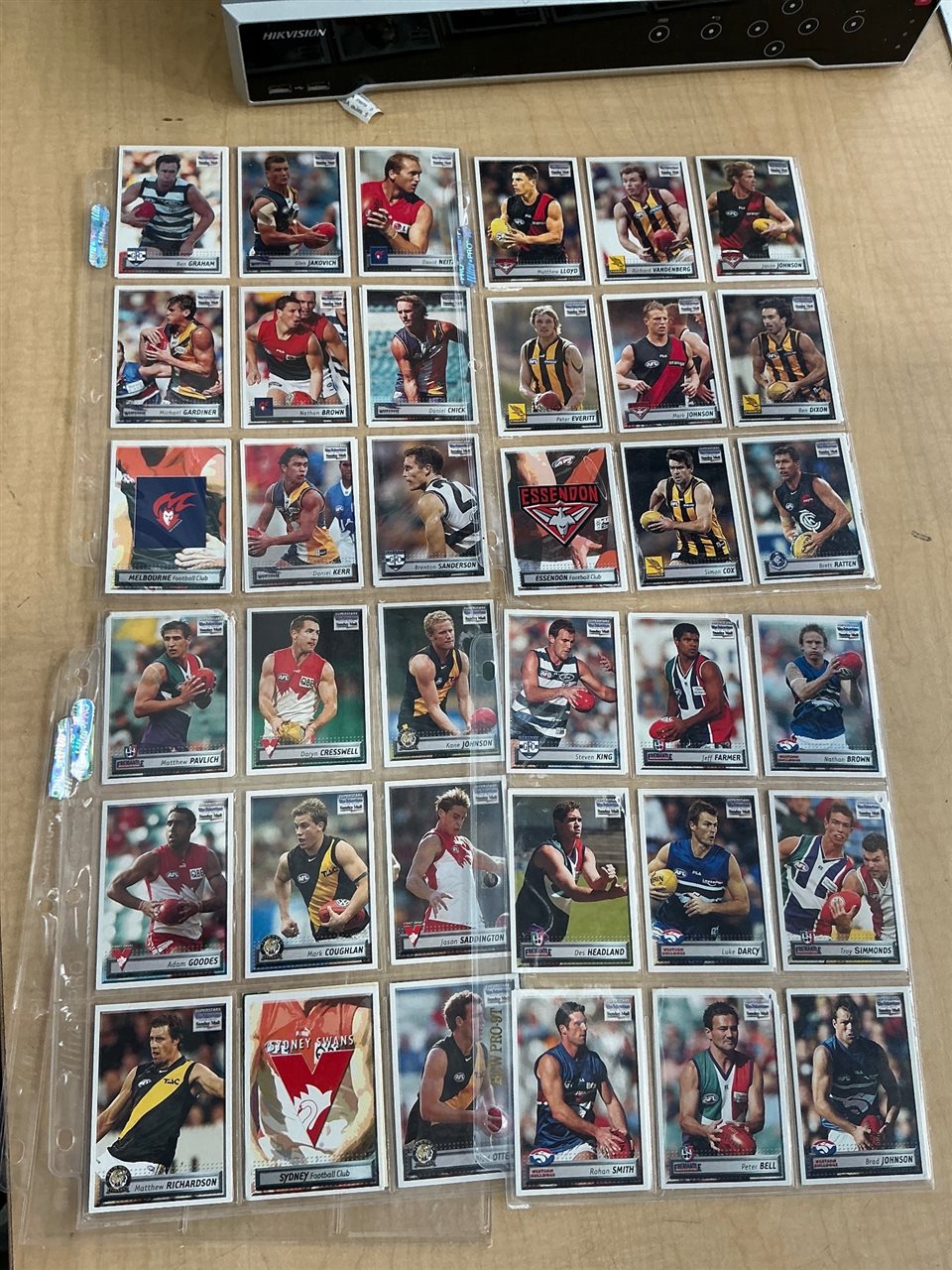 Quantity of AFL Football Trading Cards and Stickers, Approx. 120