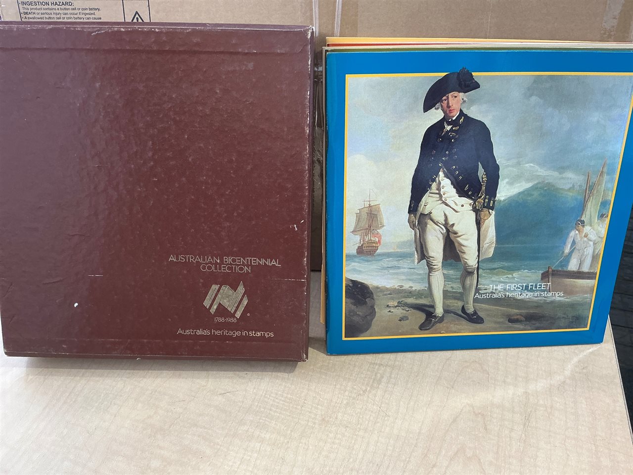 Australian Bicentennial Collection 1788-1988 Stamp Folders x 5, in Slipcase
