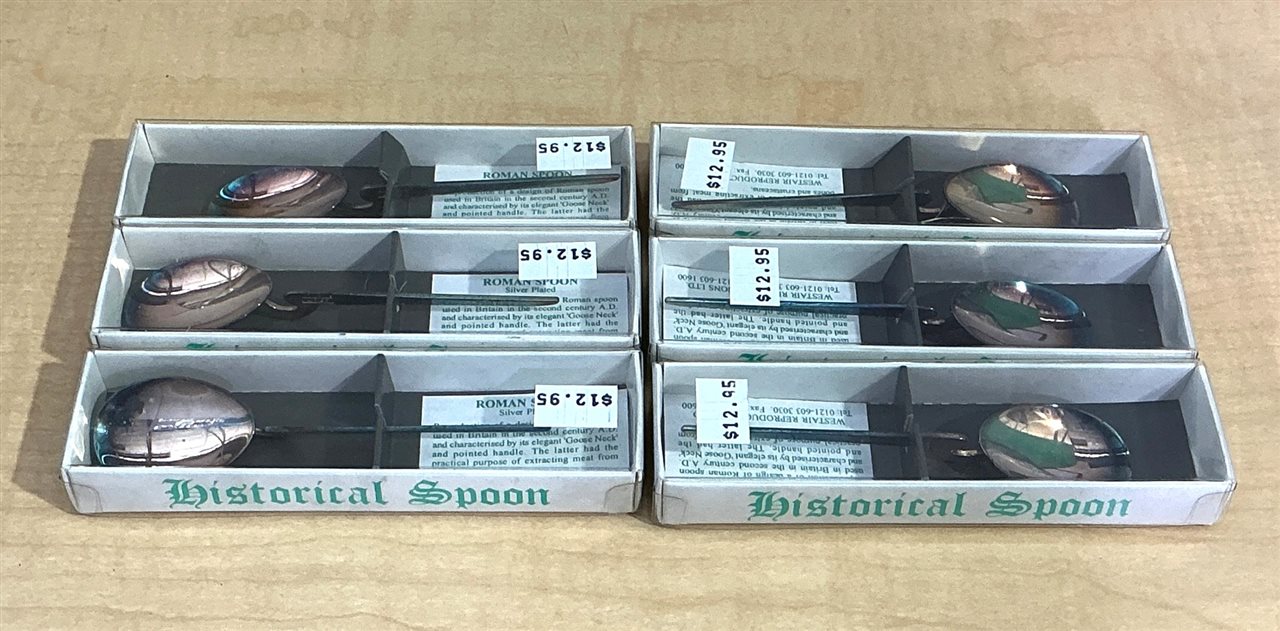 Westair Reproductions "Historical Spoon" Roman Spoons - Quantity of 6