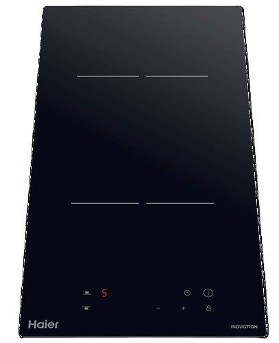 Haier 30cm 500 Series 2 Zone Induction Cooktop, Black Glass, Model Number: HCI302TB3 - RRP $373