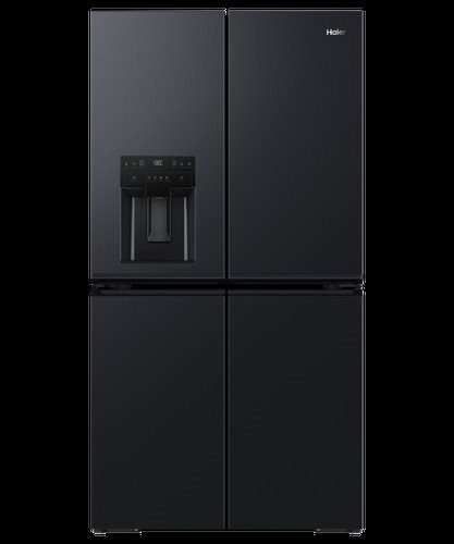 Haier 601L 600 Series Quad Door Refrigerator Freezer with In-Door Ice & Water, Black, Model Number: HRF680YZC - RRP $2,299