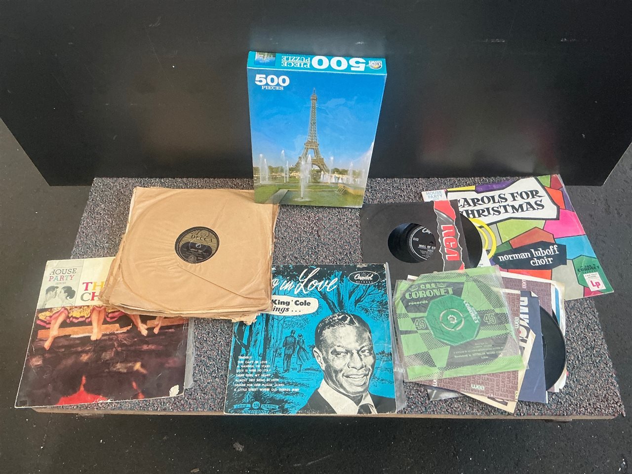Quantity of 45 Records , 78 Rpm Records etc.