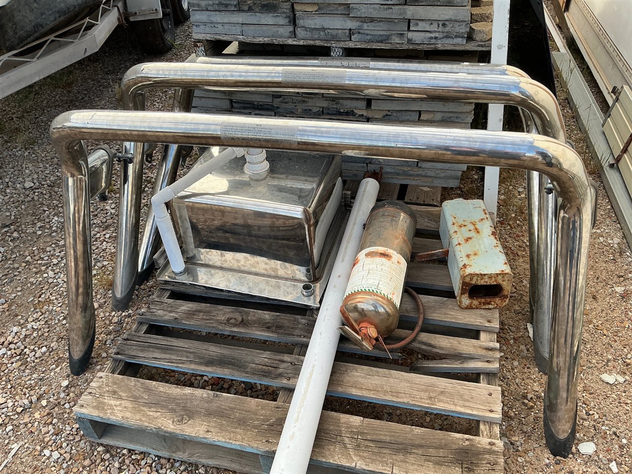 Toyota Chrome Ute Sports Bar _ Sold Per Each (Collect From Greenfields )