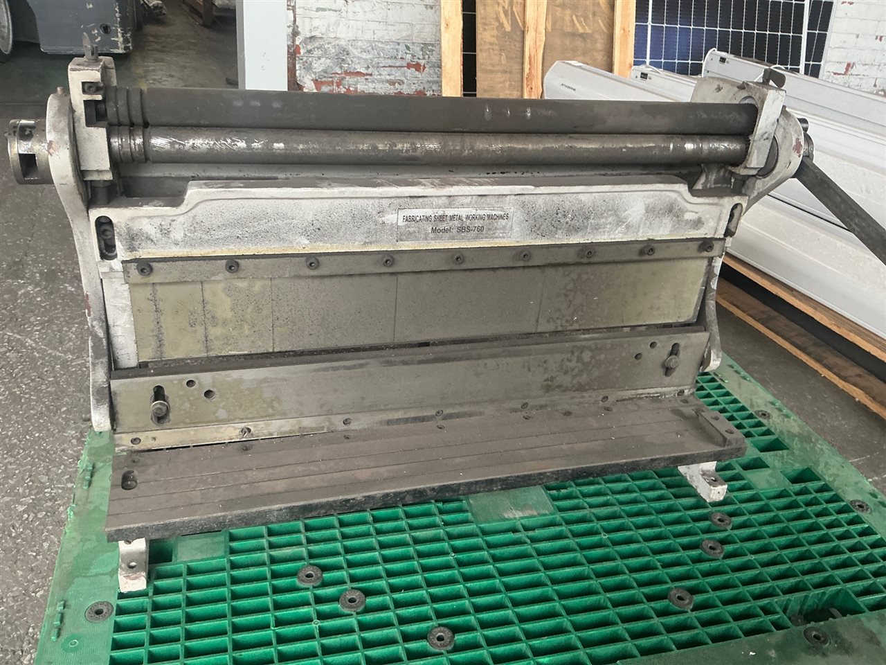 Steel Fabricating Sheet Metal Roller and Bender- 700 mm -Model SBS- 760
