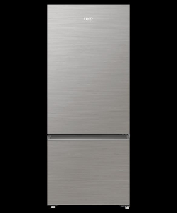 Haier 433L 500 Series Bottom Mount Refrigerator Freezer, Satina, Model Number: HRF420BS - RRP $1,099