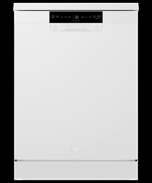 Haier 300 Series Freestanding Dishwasher with Hygiene, White, Model Number: HDW13F0W1 - RRP $689