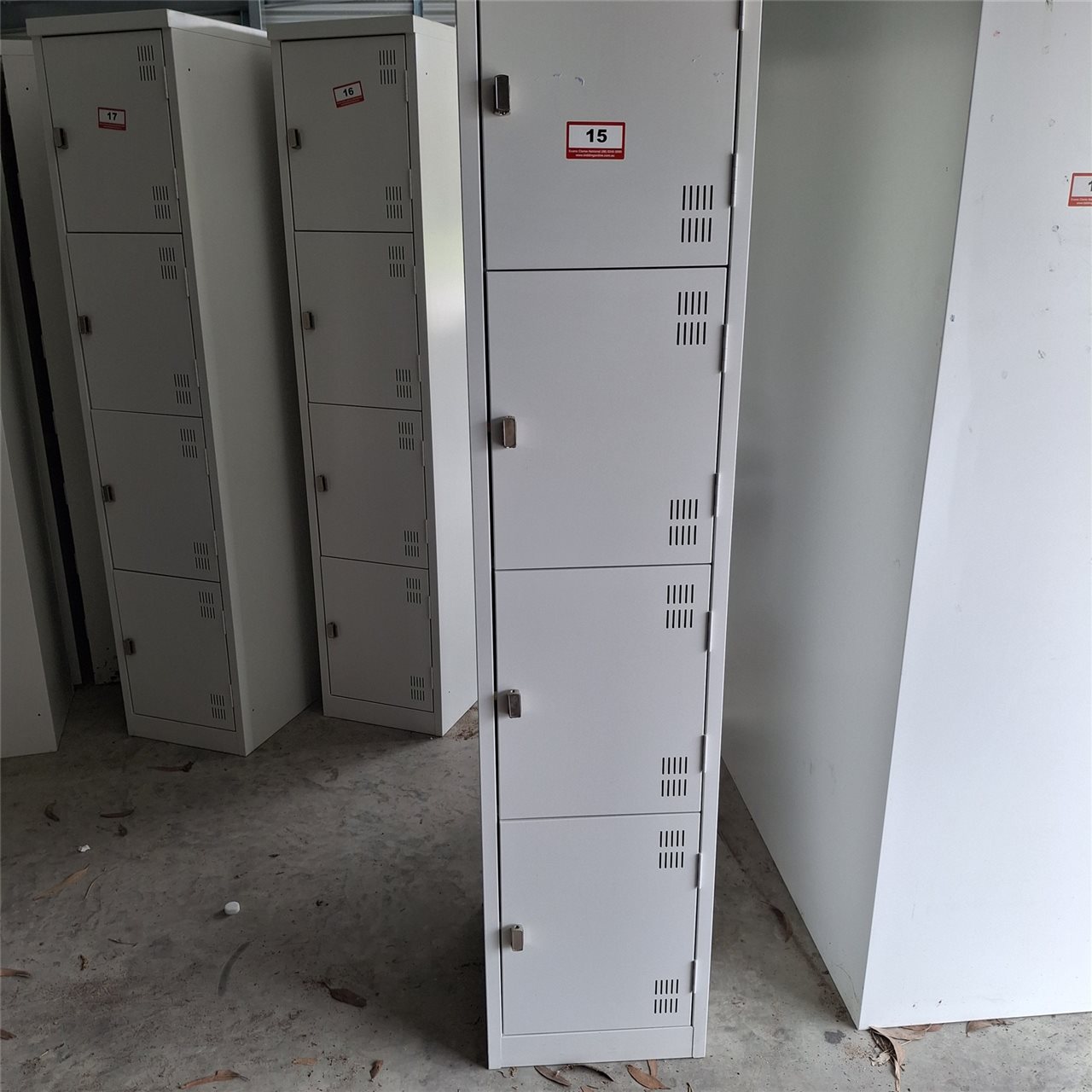 Steel 4 Door  Combo Personal Locker  Collect From Victor Harbor )
