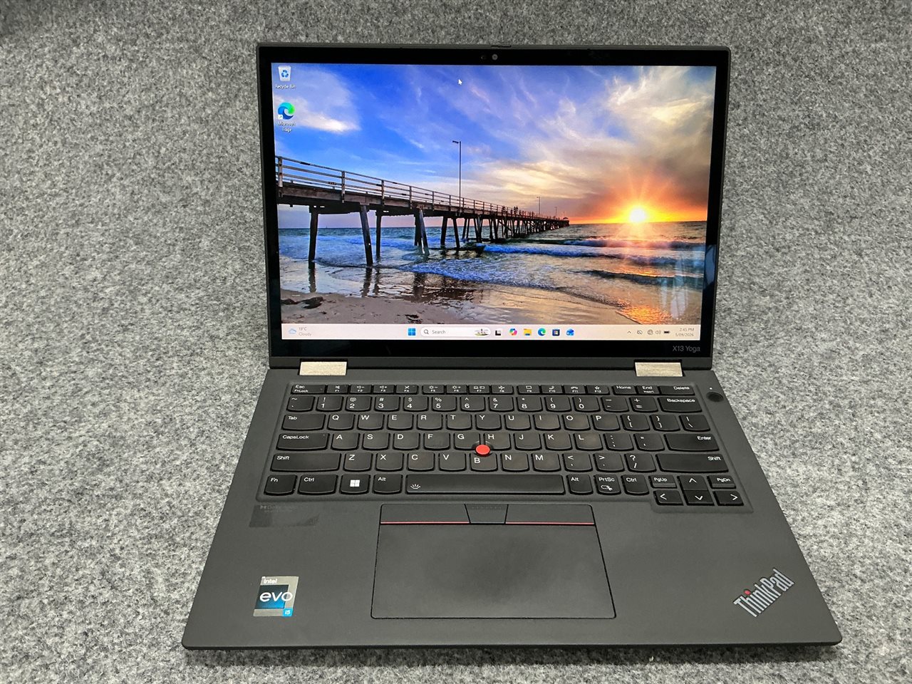 LENOVO 21AW0026AU ThinkPad X13 Yoga Gen 3 - Intel Core i5-1235U, 16 GB RAM, 512GB NVMe SSD with Adapter