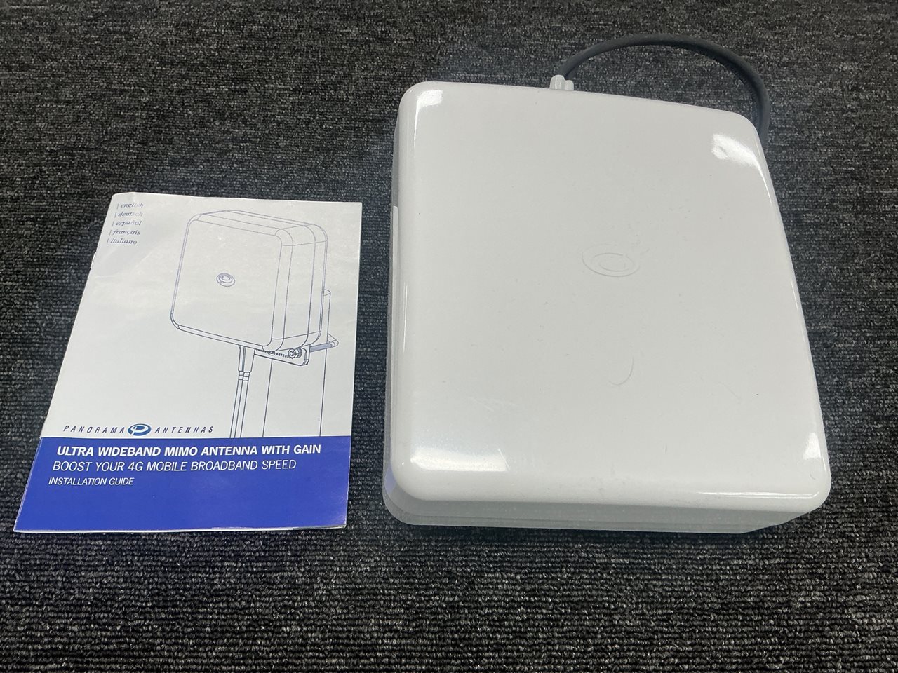 Panorama WMM8G-7-38-5SP 4G/5G MIMO Directional Wall Mount Antenna, 5m Cable