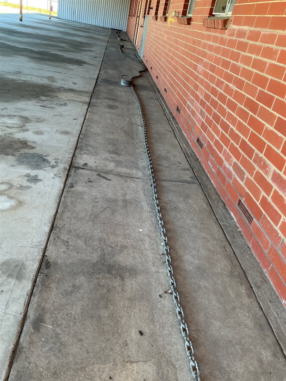 Quantity of 2 Lengths Heavy Duty Chain-Approx 20 Metre Each - ( Buyer to Remove )