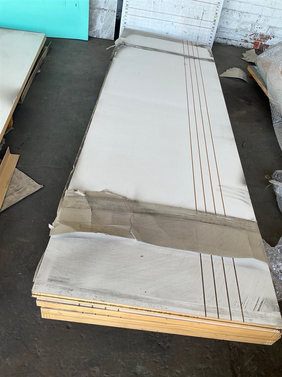 Sliding Doors - Quantity of 4 - 2340 x 720 mm
